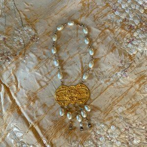 Rare! La Royale Etruscan Pendant Necklace